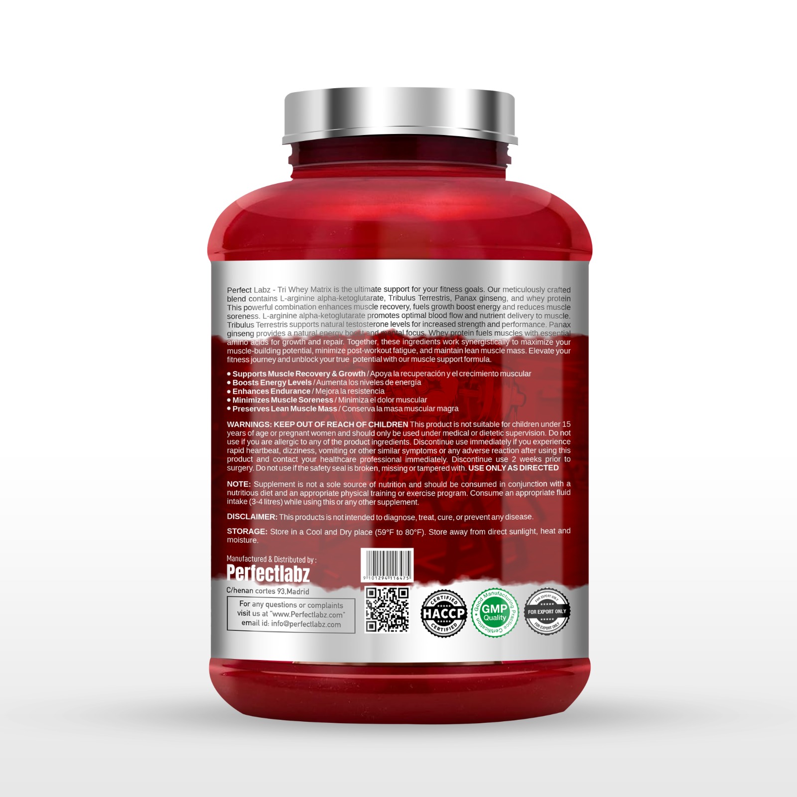 Tri Whey Matrix Coffee Toffee Side